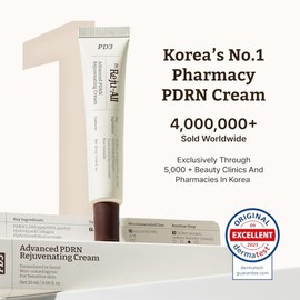 Dr. Reju-All Advanced PDRN Crema Rejuvenecedora – Humectante Facial de ADN de Salmón PDRN 99% Puro – Concentración Óptima de 1200ppm para Resultados V
