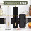 LOYIM Wooden Salt and Pepper Grinder Set 8 Inch Manual