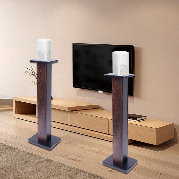 n/a Bookshelf Speaker Stands 2Pcs Surround Sound Speaker Theater Floor
