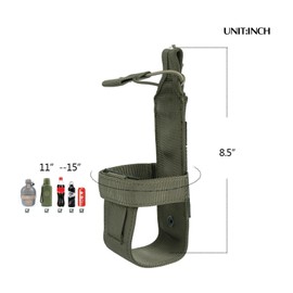 EXCELLENT ELITE SPANKER Tactical Military Portable Belt Bottle Holder Molle Adjust Bottle Holder Belt (RGN)