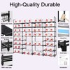 Mavivegue Extra Large Shoe Rack, 8 Tier 4 Rows 72-76
