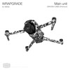 WRAPGRADE Skin Decal Sticker Compatible with DJI Air 3S (Grayish