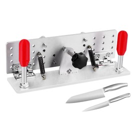 Knife Beveling Jig Belt Grinder Knife Jig 9.8in Long 85°~ 180°Adjustable Knife Sharpener (Type B)