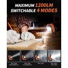 ANYLiGHT Work Light, Magnetic Rechargeable Light with 4 Modes, 150°Rotation