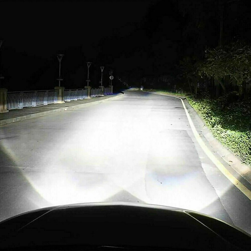AUIMSOCO 9006 9005 LED Headlights High Low Beam Bulb Cool