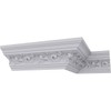 Endurathane Versailles Crown Moulding, 3 3/8"H x 3 3/8"P x
