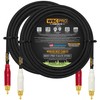 5 Meter RCA Cable Pair - WBC-PRO-LOCAP Low-Capacitance (14pF/ft) 22