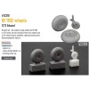 Eduard EDU672310 1:72 Eduard Brassin Bf110E Wheels (EDU kit)