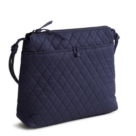 Vera Bradley Women's Premium Cotton Original Hipster Crossbody, Peacoat, One Size