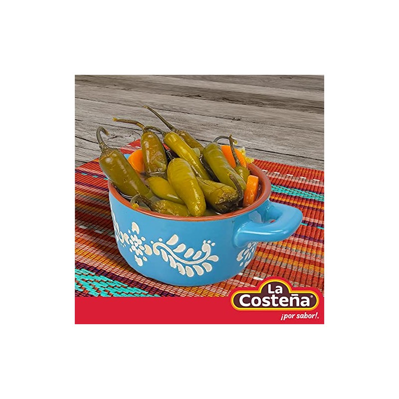 La Costeña Serrano Peppers 12 oz (12-Pack)