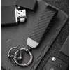 TONAUA Universal Key Chain for Mazda Cars, Carbon Style, Black,