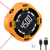 Digital Protractor, 5-Side Protractor, Digital Magnetic with Laser Levelling Tool,