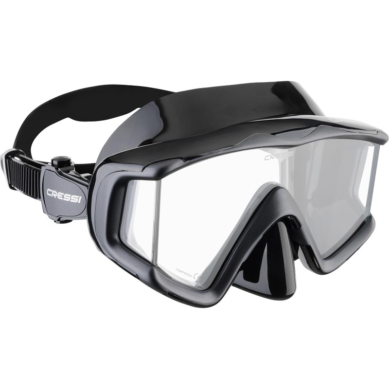 Cressi Liberty TRISIDE Mask Black-Graphite