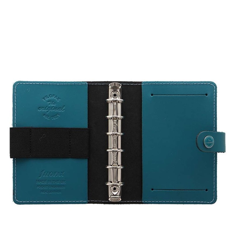 Filofax Original Personal Organizer Small Dark Aqua 026083