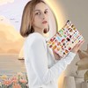 LEVLO Food Themed Cosmetic Makeup Bag Gift For Candy Lover