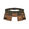 JACKSON PALMER Professional Tool Belt (Tan & Green)