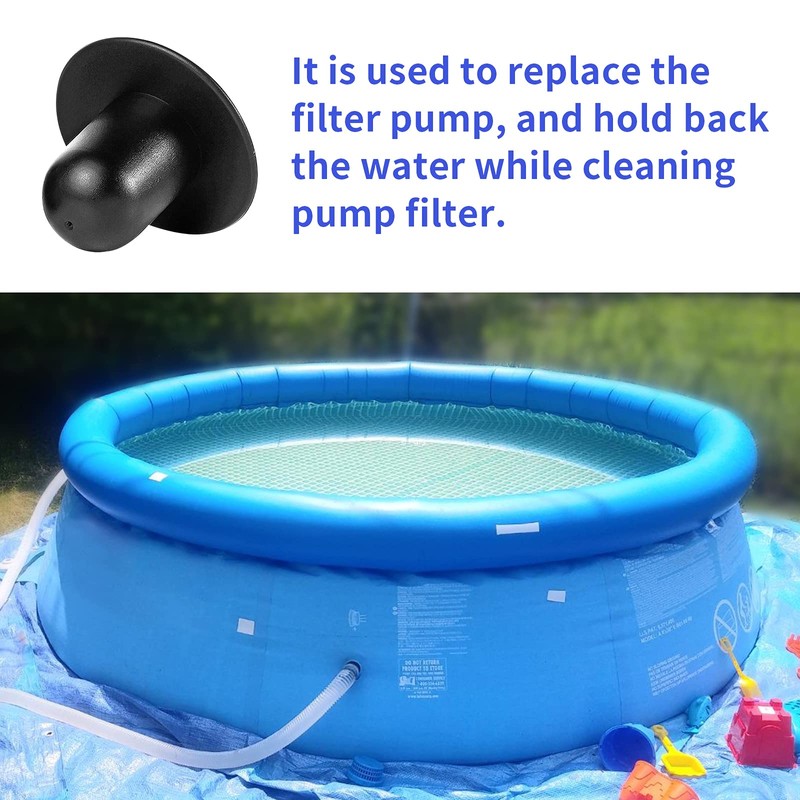 Replacement Above Ground Swimming Pool Filter Pump Strainer Hole Plug
