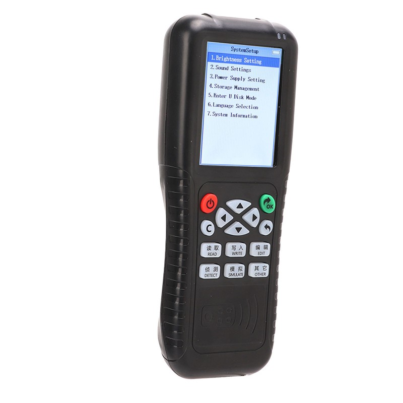 125‑500KHz Handheld IC ID Card Copier Reader Writer Duplicator Cloner