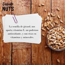 Semilla De Girasol Pelada Cruda Natural 500g Frutos Secos