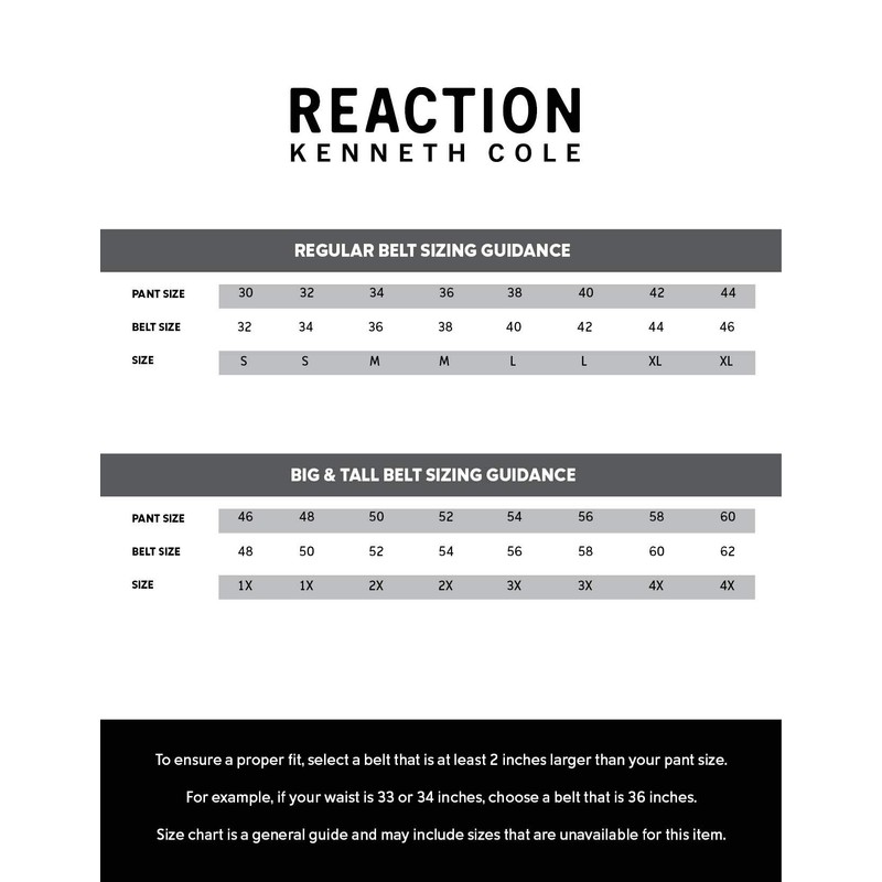 Kenneth Cole REACTION Men's Two-in-one Reversible Belt, Brown/Black Herringbone, Small