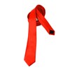 OcioDual Unisex Slim Tie Without Satin Print for Celebrations and