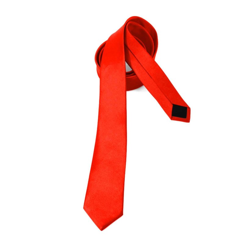 OcioDual Unisex Slim Tie Without Satin Print for Celebrations and