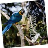 BESPORTBLE Bird Feeder Hanging Fork for Parrots Durable Vegetable Fruit