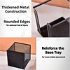 Astrappai Sticky Note Holder，Mesh Memo Holder with 1 Pack Sticky