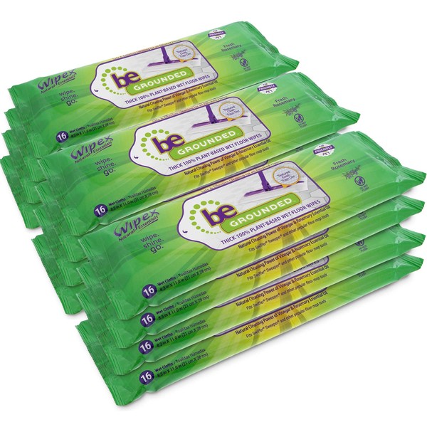Wipex Natural Wet Floor Wipes - Rosemary Essential Oil and