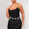 HIQUACC Metal Waist Chain Body Belly Belt Chains Jewelry Accessories