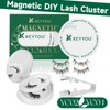 KEYYOU Reusable Magnetic Eyelashes No Glue Needed with Applicator Tool