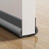 ACEGRE Weather Stripping 36 Inch Grey (2-Pack) - Door Seal