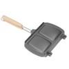 Double Sided Frying Pan Fast Heat Conduction Evenly Heated Detachable