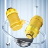 ERGAOBOY 2Pcs Brass Automatic Air Vent Valve, 1/2" BSP Air