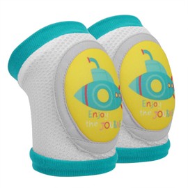 Kids Knee Pads Toddler Knee Pads Mesh Knee Protective Pads for Kids Knee Pads Cute Knee Protector Girls Boys Breathable Stretchy Soft Anti-slip Shock Absorption Blue