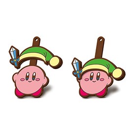 Kirby's Dreamland Transf Chinese Rubber Straps Rubber Pendant: Kirby (Sword)
