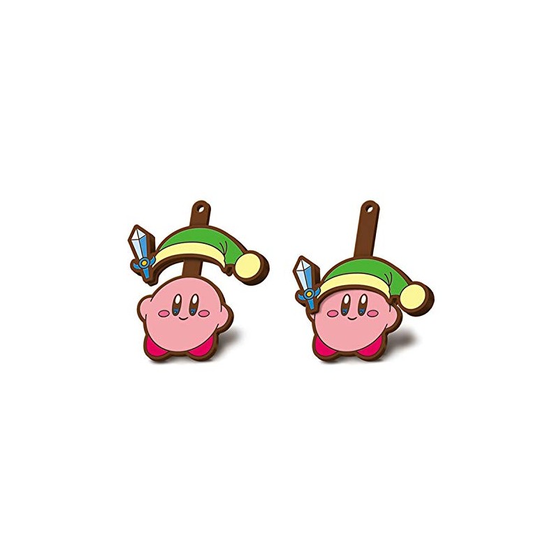 Kirby's Dreamland Transf Chinese Rubber Straps Rubber Pendant: Kirby (Sword)