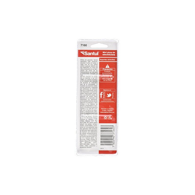 Santul 7160 Mini Pinzas de electricista 4 34