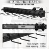 Sliding Tie Racks, 18 Tie Hanger Pull Out Belt Rack