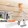 2Pcs Siding Gauge 5/16in Stainless Steel Installation Repair Tool Accurate