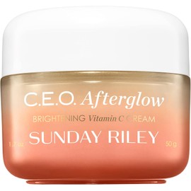 Sunday Riley C.E.O. Afterglow Brightening Vitamin C Cream Face Moisturizer, 1.7 oz.