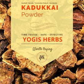 Yogis Herbs Kadukkai Powder (Terminalia Chebula/Haritaki) 1 lb – Fresh & Pure