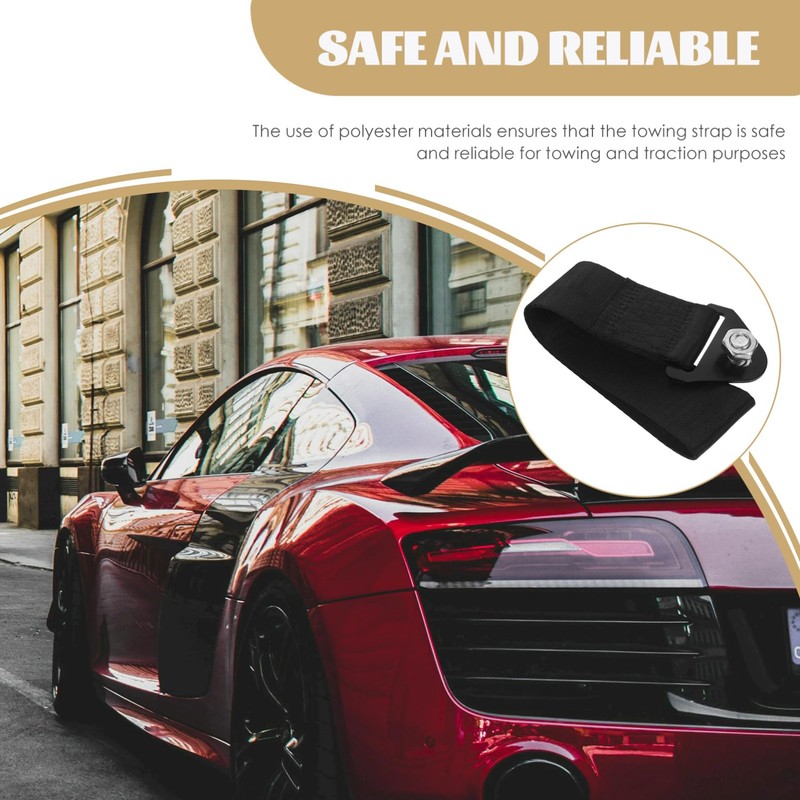 Alipis Tow Strap for Cars Trailer Towing Strap Decorative Car