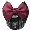 Chignon Net Barrette with Net Bun Net, Hair Net, Ribbon,