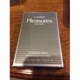 PLEASURES  Estee Lauder  Cologne for Men  3.4 oz  BRAND NEW IN RETAIL BOX