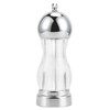 Salt Pepper Grinder Manual Seasoning Mill Shaker Round Acrylic Spice