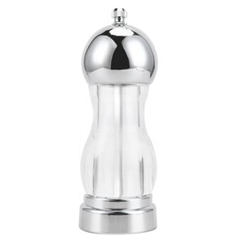 Salt Pepper Grinder Manual Seasoning Mill Shaker Round Acrylic Spice Jars Kitchen UtensilsSmall