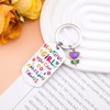 UIWIHHP Inspirational Gifts for Women Best Friend Keychain Gifts for