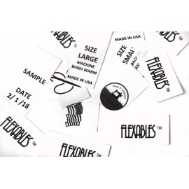 Unbranded 200 (5 Sheets) Blank Washable Print Yourself Sew-in Apparel Labels