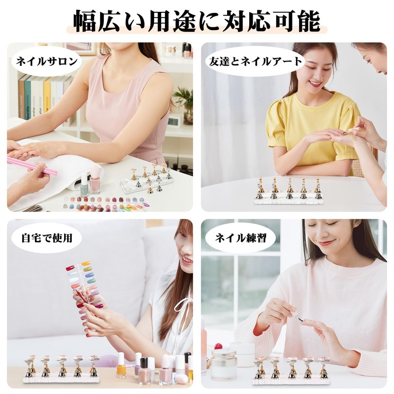 Annhua Nail Tip Stand, Nail Stand Tip Stand, Acrylic Nail